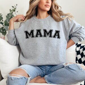 Mama custom crewneck Sweatshirt sweater